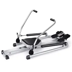 The Gymax Rowing Machine is a perfect exercise equipment for your home or private gym. Use this rowing machine for an...