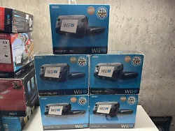 Nintendo Wii U 32GB Deluxe Set - Box Only - No Console, No Inserts. See photos for condition of box and what is...