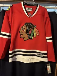 Reebok Womens NHL Jersey Chicago Blackhawks Red sz M. Brand new with tags