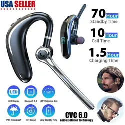Noise Cancelling: CVC6.0. Bluetooth Version: 5.2. Bluetooth Distance: 33 ft / 10 m. 1x Headset. Built-in Microphone:...