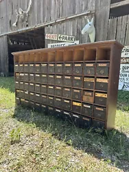 Original rare cabinet that is in great condition overall. The cabinet has cardstock drawers that are original to the...