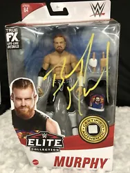 WWE - Murphy Elite Collection 6” Scale Action Figure | New & Sealed. Signed and certified