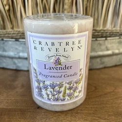 Old stockNew & sealed Crabtree & Evelyn Lavender Fragranced candle Lavande3x4 About 35 hours burning time Color is...