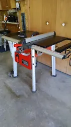 Black and Decker 10inch Table Saw.  Steel table and is 8 years old and great condition. Hardly used and just looking to...