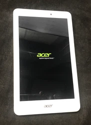 Model: Iconia Tab 8. Capacity: 16GB. Make: Acer. Version: Android 4.4.2. Color: White.