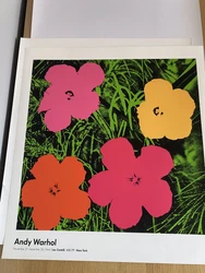 Andy Warhol Flowers 1964 Castelli exhibition poster. Excellent condition with no issues.67 x 61cmPlease see my other...