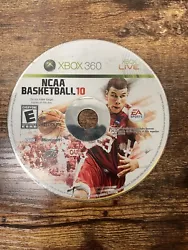 NCAA Basketball 10 Microsoft Xbox 360 (Game Disc Only). I do not have a system to test this game. Comes AS IS. I tried...