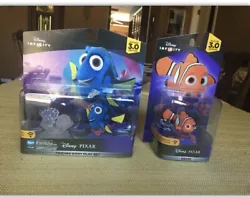 Disney Infinity Finding Nemo/Dory Figures. * Package may be damaged/ bent