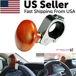 ThisSteering Wheel Spinner are constructed out of premium quality ABS. 🚗[High Quality Material]: The steering wheel...