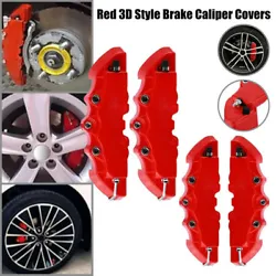 2 Pairs(1 Pair for front brake and 1 Pair for rear brake). Color: Red. We will reply you ASAP.