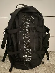 Flaws are on side pockets from carrying water container. 100% authentic from supreme I am original owner This Supreme...