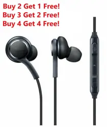 In Ear Earbuds Headphones Headset for Samsung Galax S8 S8+ S9 Note 8 S9 S10 +. Headphones Form Factor: In-ear. Type:...