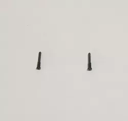 2 Vis Du Bas Fixation Ecran iPhone X 100% Original Noir.