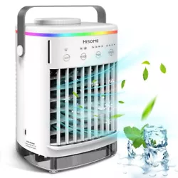 🍃 MULTI-FUNCTION AIR COOLER- These personal coolers are designed with refrigeration, humidification which allows you...