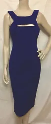 Sexy body cam, woven power viscoe, chest cut out SZ 6 cocktail, sleeveless, lined dress. • Composition 86% Viscoe,...