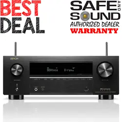 With our award-winning Denon Setup Assistant and Audyssey MultEQ XT32 room correction technology, the AVR-S2800H...
