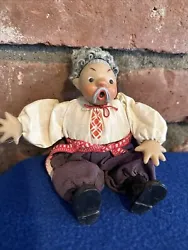 Chub Doll Russia Dancing Cossack Dancer. Cossack dancer from the 70s. The doll has a cloth body and clothing with vinyl...