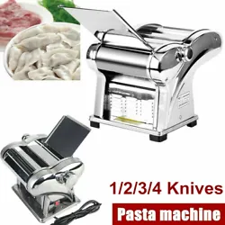 1 x Noodle Machine. •【6-speed adjustable thickness】 Adjustable thickness, easy to operate, can be used to make,...
