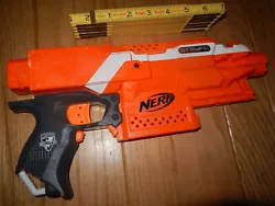 You are bidding on a stryfe. It is tested and fully functional. The blaster is in great used condition with some minor,...