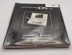 1 Notice Seule - Console Nintendo DS Lite - Occasion. 5 disponible létat des 4 autres est quasi similaire. La notice...