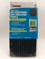 Frost King Air Conditioner Side Insulation Foam Panel 9 W x 18 H x 7/8” 2-Pk New. AC14HIf you have any questions...