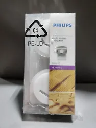 Philips Pasta Maker Shaping Discs Cookie Kit HR2455/05 New In Box.