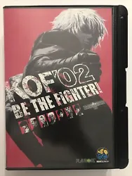 The King of Fighters 2002 Neo Geo SNK Version japonaise 100% original très bon état proche du Neuf , jeu complet avec...