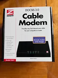 The cable modem is backwards compatible for operation with DOCSIS 2.0 and 1.1 systems.
