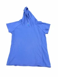 Patagonia Women’s Vitaliti XS Sports SS Hoody NWTS 489 SP06 Blue From a smoke and pet free house.