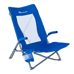 Angled Perfectly for Lounging:Enjoy ultimate comfort and portability with MOON LENCE Low Beach Chair. Take this chair...