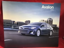 2015 Toyota Avalon 24-page Original Car Sales Brochure Catalog - Hybrid Limited.