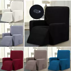 Super Stretch Fabric: Granbest recliner cover is made with high stretch fabric which gives elasticity in both...
