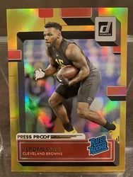 2022 Donruss Jerome Ford Gold Premium Press Proof Rated Rookie #346 Browns. Condition is Ungraded. Shipped with eBay...
