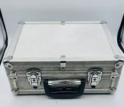 Kalimar Aluminum Camera Case –14x12x6” hard case with foam photography equipment. Condition is Used. Shipped with...