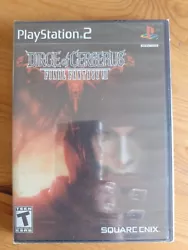 Dirge of Cerberus: Final Fantasy VII 7 PS2 NTSC US Black label Sealed New.