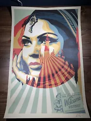 Shepard Fairey (Obey Giant). Signed by Shepard Fairey. Offset Lithograph on thick cream Speckle Tone paper.