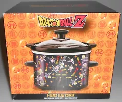 Dragonball Z 2 Quart Slow Cooker Funmation NEW This is a Dragon Ball Z 2-Quart Slow Cooker. This is a Dragon Ball Z...