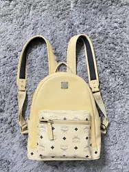 mcm backpack authentic. Only worn about 3x. In excellent condition Zipper works No stains or rips