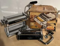 LIGHTLY USED Italian Marcato pasta maker! Wanna make from scratch pasta at home? For a great price, this machine can...