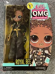 Introducing the brand new Series 1 L.O.L Surprise Royal Bee OMG Fashion Doll! This multiracial girl doll stands at 10...