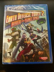 Earth Defense Force 2: Invaders From Planet Space (Sony PlayStation Vita, 2015).