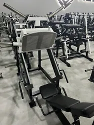 45 Degree Leg Press - Black / White Residential and Commercial Gym Equipment.