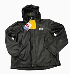 Helox rain jacket. Helox+ Techno0logy. Moss Jr Helly Hansen Jacket. Fully waterproof and windproof. wind and...