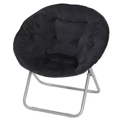 Moon chair adds a colorful and cozy decorative touch to rooms. Weight Capacity:110kg/242.5lb.