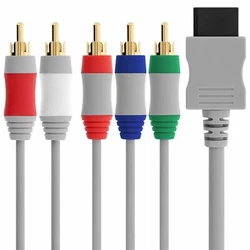 Composite YUV : 1 fil = 1 canal. Compatible Nintendo Wii, Wii U, Mini Wii. Soit : 3 fils pour limage, 2 fils pour le...