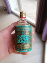 flacon parfum ancien, Eau de Cologne Original, Glockengasse N 4711, muelhens.