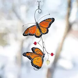 Description:Metal wall decorative pendant, beautiful, exquisite and durable.Painted cartoon butterfly pattern makes it...