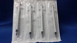 You will receive 10 - 1 cc syringes. Scale Markings are Bold for easy reading.01 cc Graduations Luer Slip Tip. When...