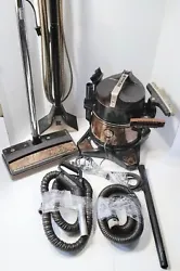 Rainbow SE D4C Canister Vacuum with Power Nozzle, Aquamate, Hoses & Attachments. Tested