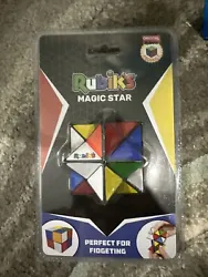 Rubiks Cube Magic Star Puzzle Solving Mind Game Brain Teaser Toy.